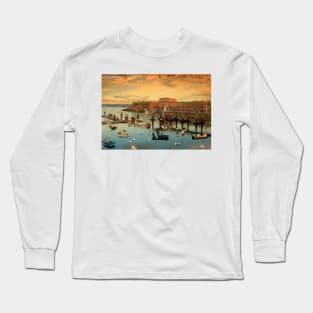 June afternoon at the San Antón's Castle Long Sleeve T-Shirt